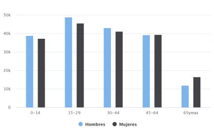 Demografía Antofagasta 2017 Sexo/Edad