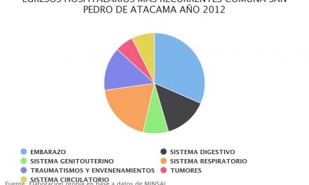Egresos hospitalarios más recurrentes comuna Atacama 2012