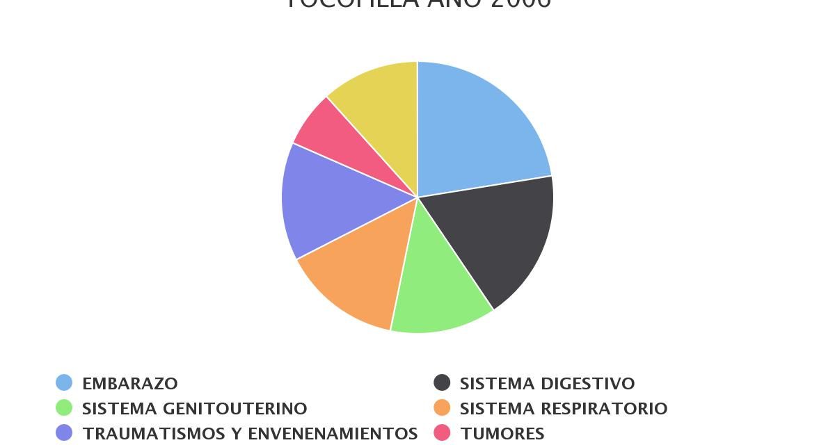 Egresos hospitalarios más recurrentes comuna Tocopilla 2006