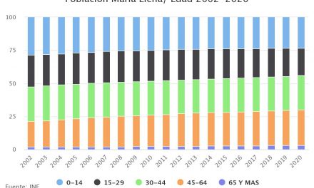 Población María Elena/ Edad 2002-2020