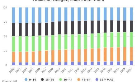 Población Ollagüe/Edad 2002-2020